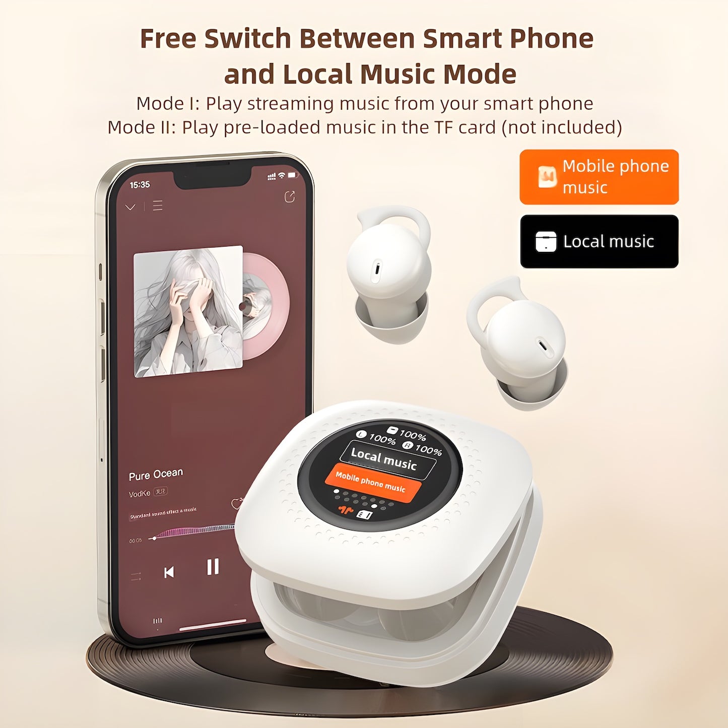 Sleepals Touch Sleep Earbuds